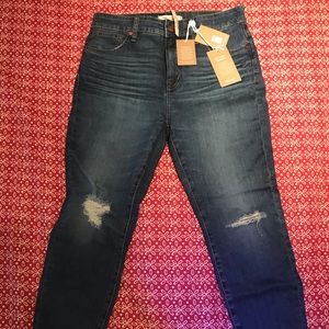 Madewell jeans - 29 petite NWT